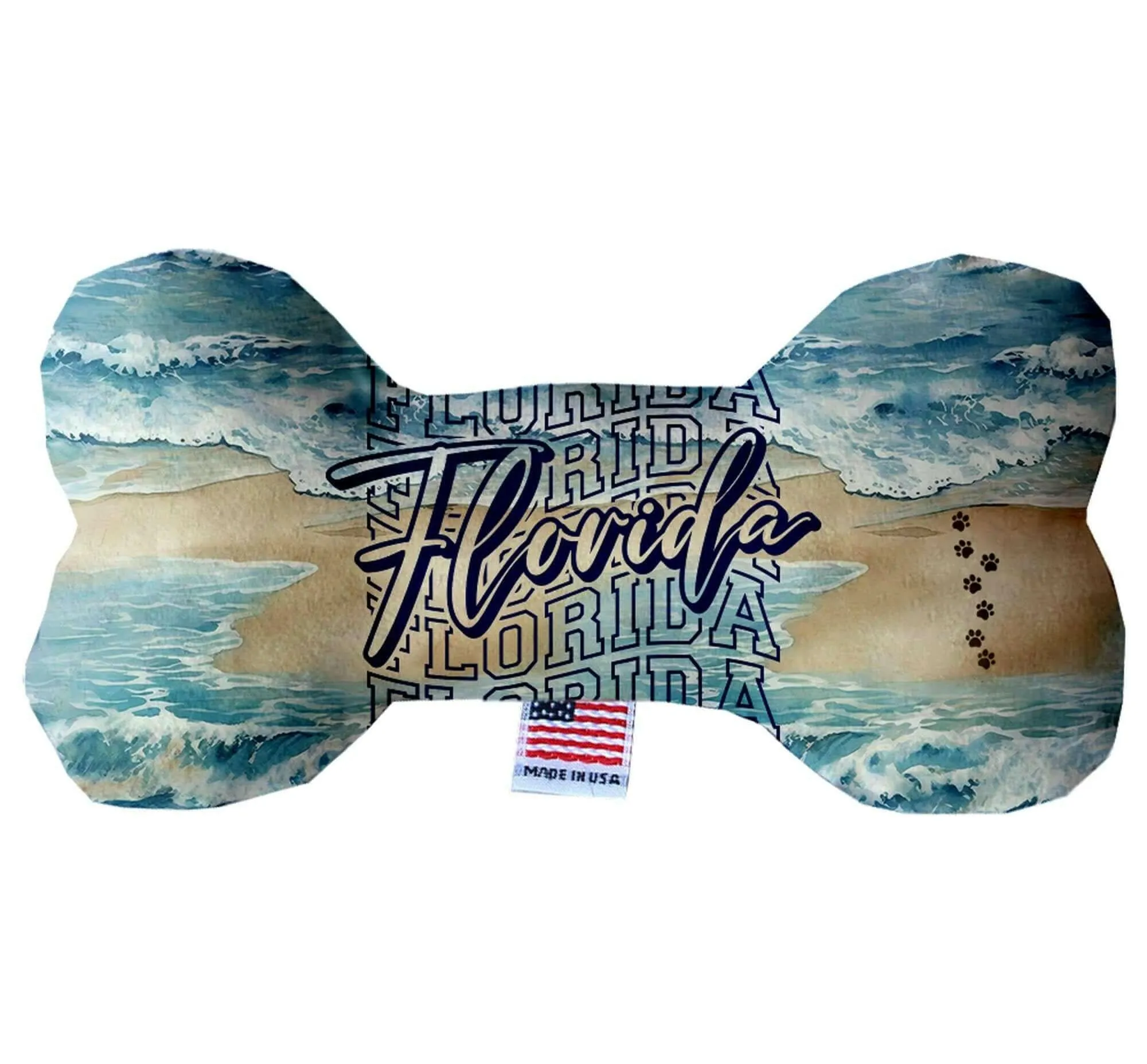 Pet & Dog Plush Bone Toys, "Florida State Options" (Available in
