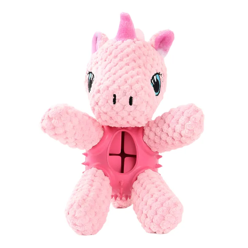 Pet Dog Sloth Unicorn Plush Chew Toys