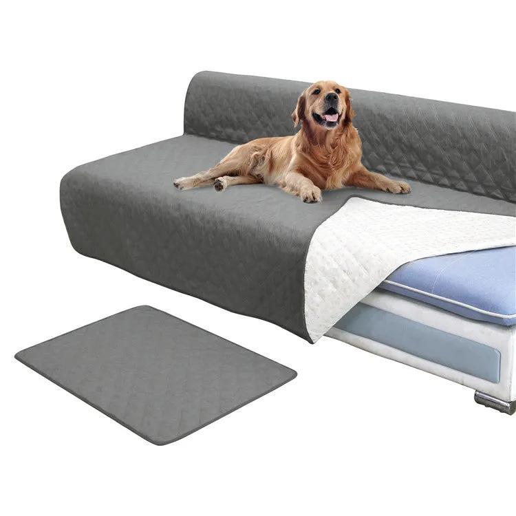 Pet Sofa Cushion Peach Skin Warm Pet Bed Dirty Cushion All Inclusive Sofa Mattress