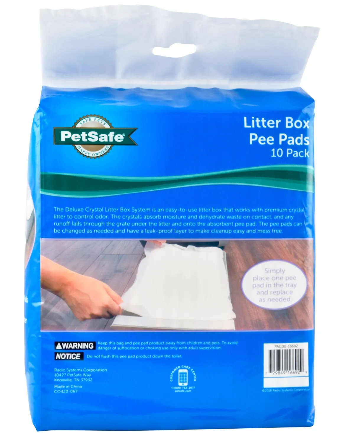 PetSafe Deluxe Crystal Litter Box System (& Accessories)