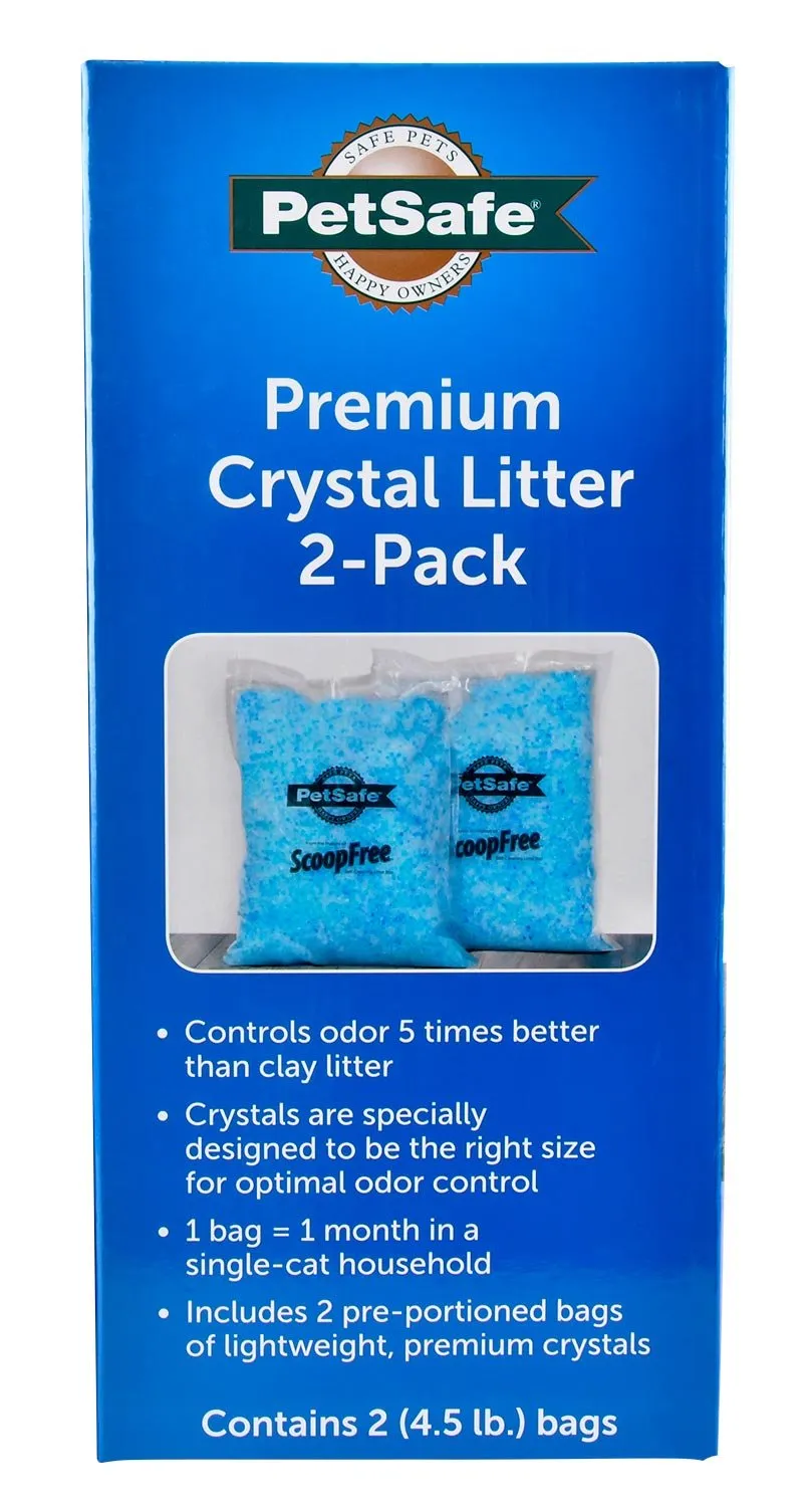 PetSafe Deluxe Crystal Litter Box System (& Accessories)