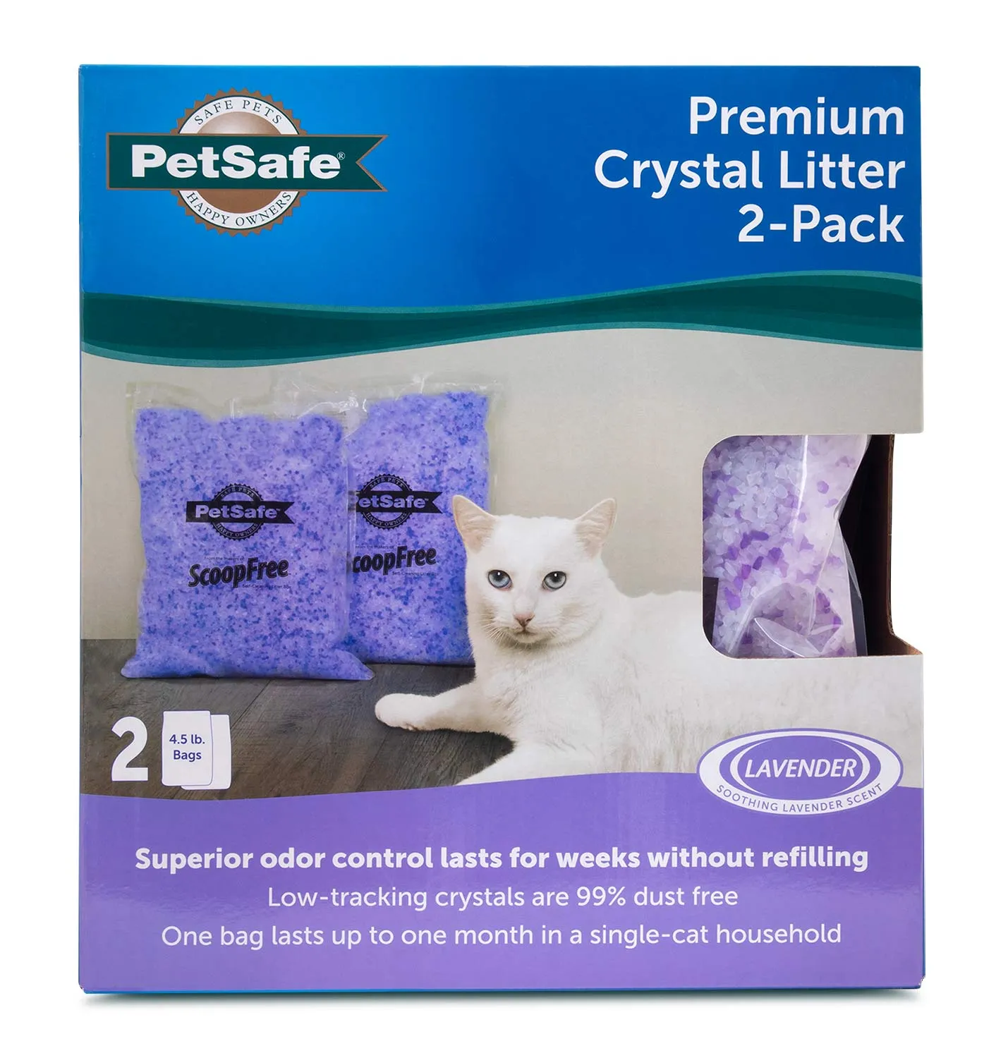PetSafe Deluxe Crystal Litter Box System (& Accessories)