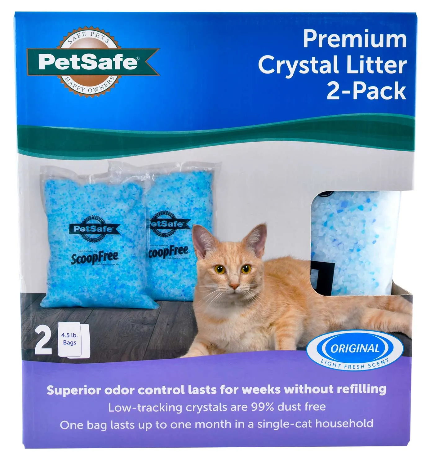 PetSafe Deluxe Crystal Litter Box System (& Accessories)