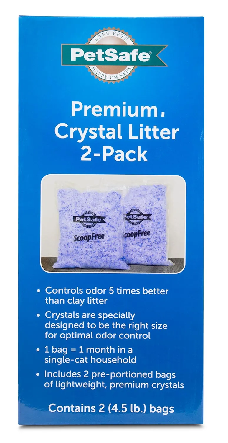PetSafe Deluxe Crystal Litter Box System (& Accessories)