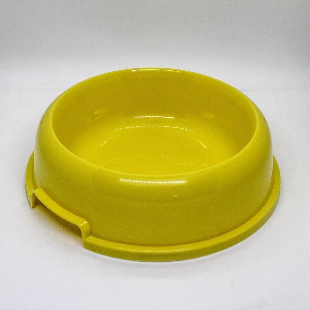 Plastic Pet Food Bowl 21 cms