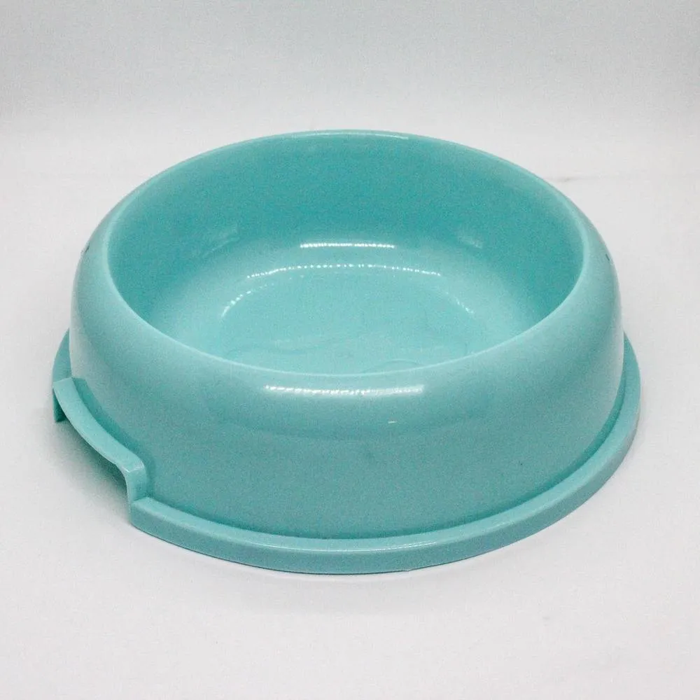 Plastic Pet Food Bowl 21 cms