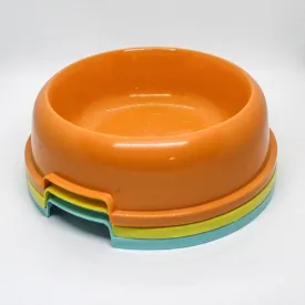 Plastic Pet Food Bowl 21 cms