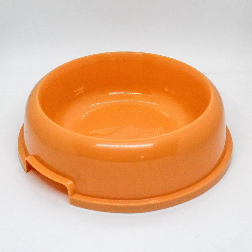 Plastic Pet Food Bowl 21 cms