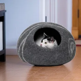 Premium Felt Cat Round Bed