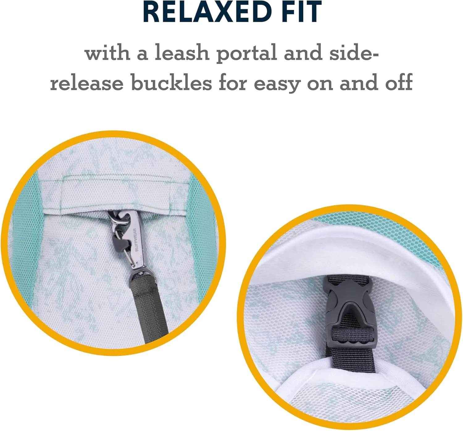 Ruffwear, Swamp Cooler Dog Vest, Evaporative Cooling for Hot Weather, Compatible with Most Harnesses, Sage Green, X-Small