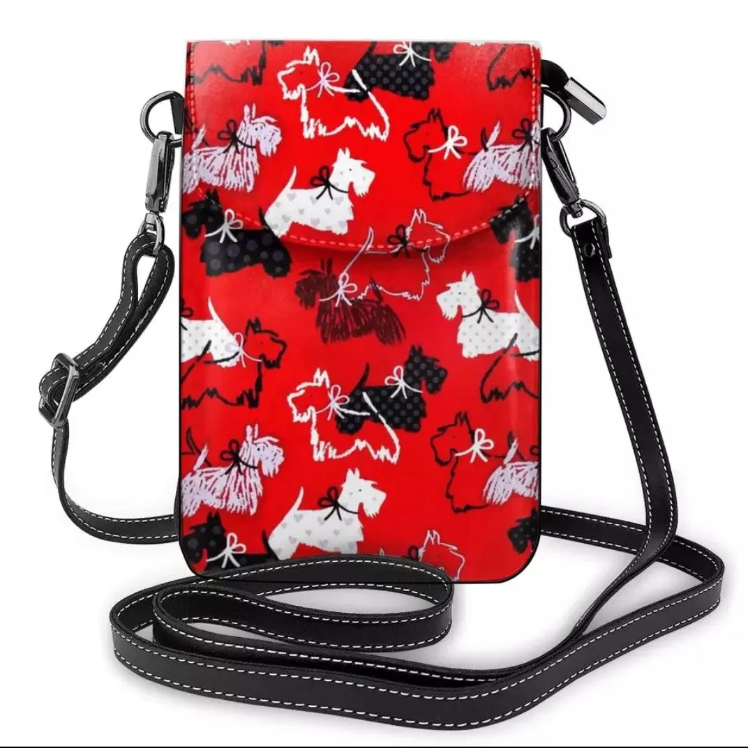 Scottish Terrier Scottie Dog Ladies Crossbody Purse