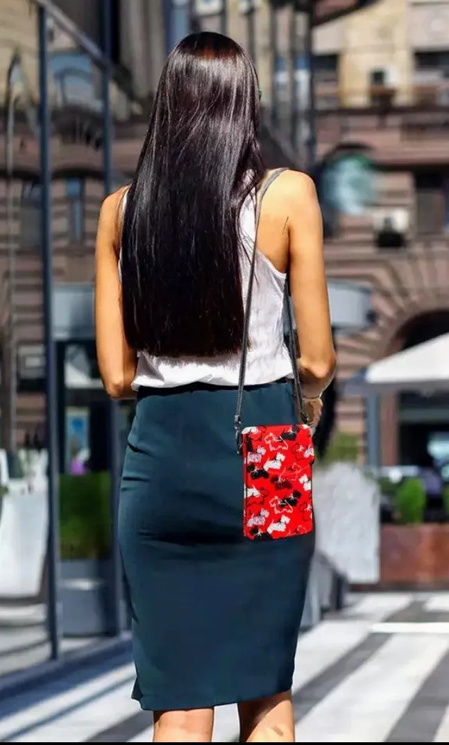 Scottish Terrier Scottie Dog Ladies Crossbody Purse