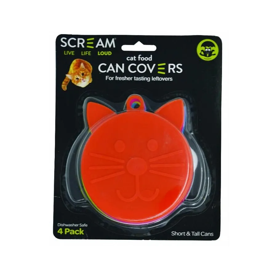 Scream Cat Food Can Cover