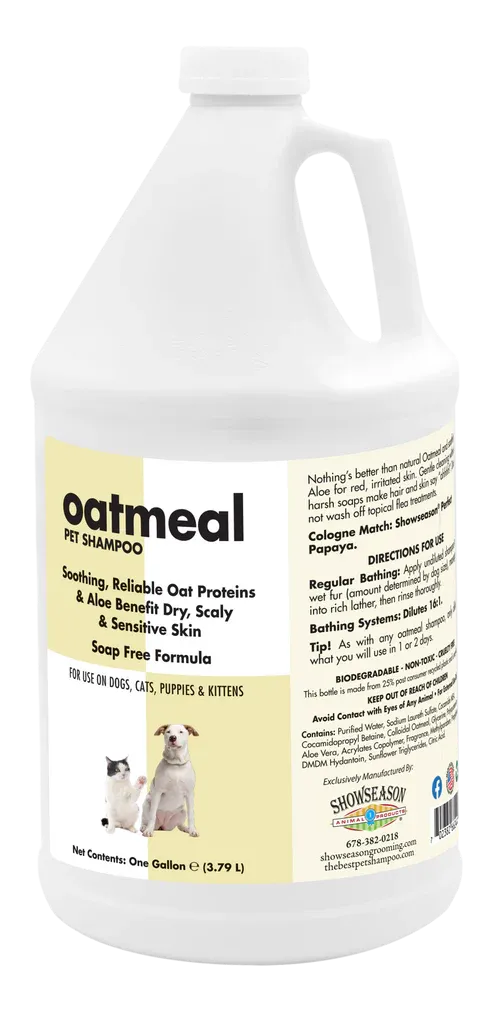 Showseason Oatmeal Shampoo - Gallon