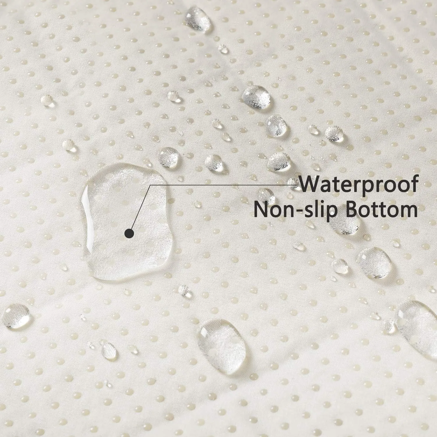 SPXTEX Dog Crate Pad Rug, Washable Non-Slip Puppy Pee Pad for Small Dogs, Waterproof Pet Training Rug, 2 Pieces, 26"x40"