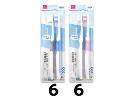 Toothbrush(Dentpure  J003  Wave head  Extra soft  2brushes)