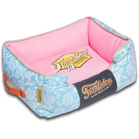 Touchdog ® 'Rose-Pedal' Premium Designer Rectangular Dog Bed