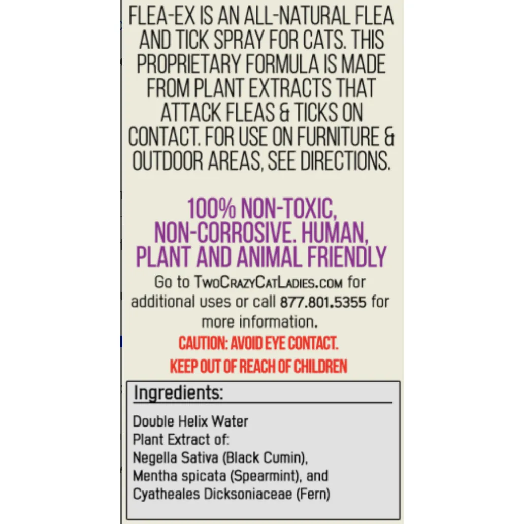 Two Crazy Cat Ladies | Flea-Ex 4oz
