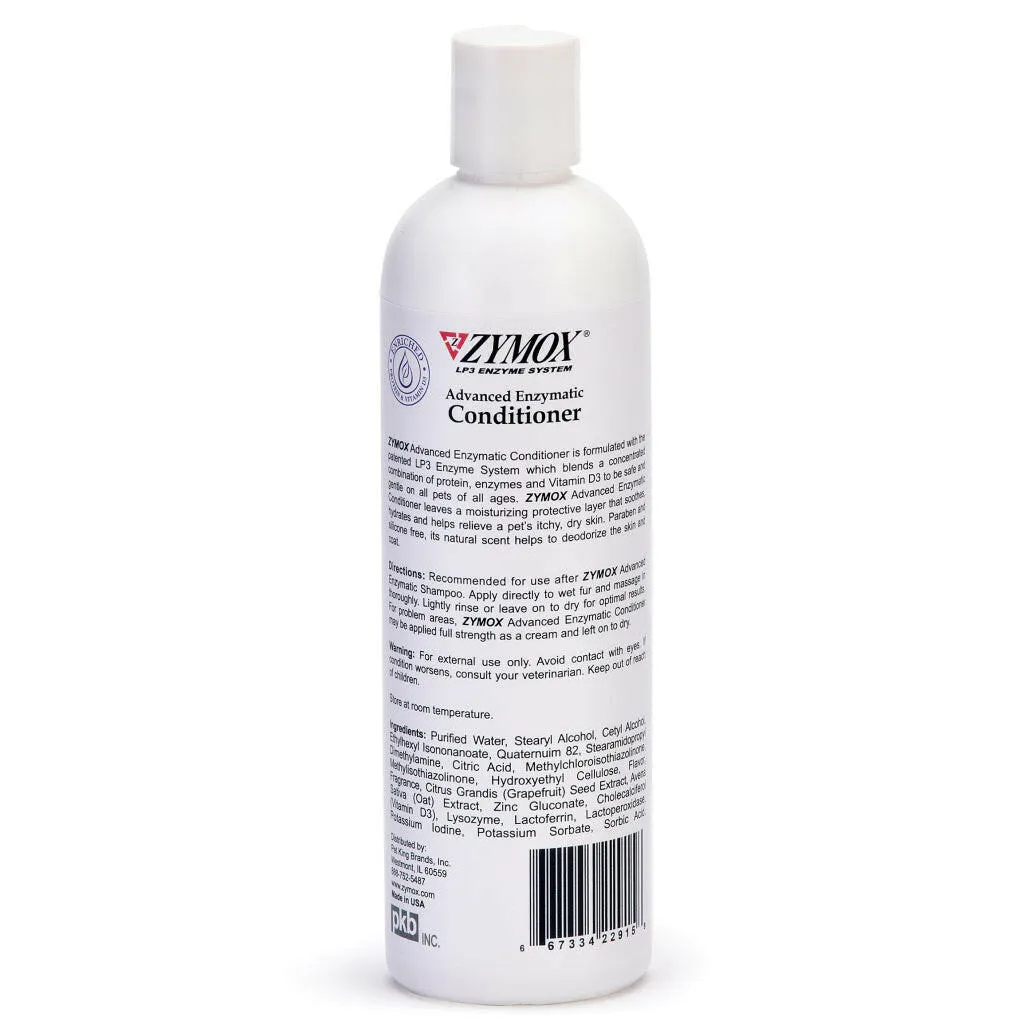 Zymox Advanced Enzymatic Oatmeal Cat & Dog Conditioner